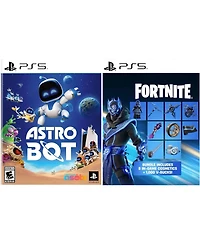Sony Astro Bot and Fornite Cobalt Star Pack with 1000 V-Bucks Bundle - PlayStation 5
