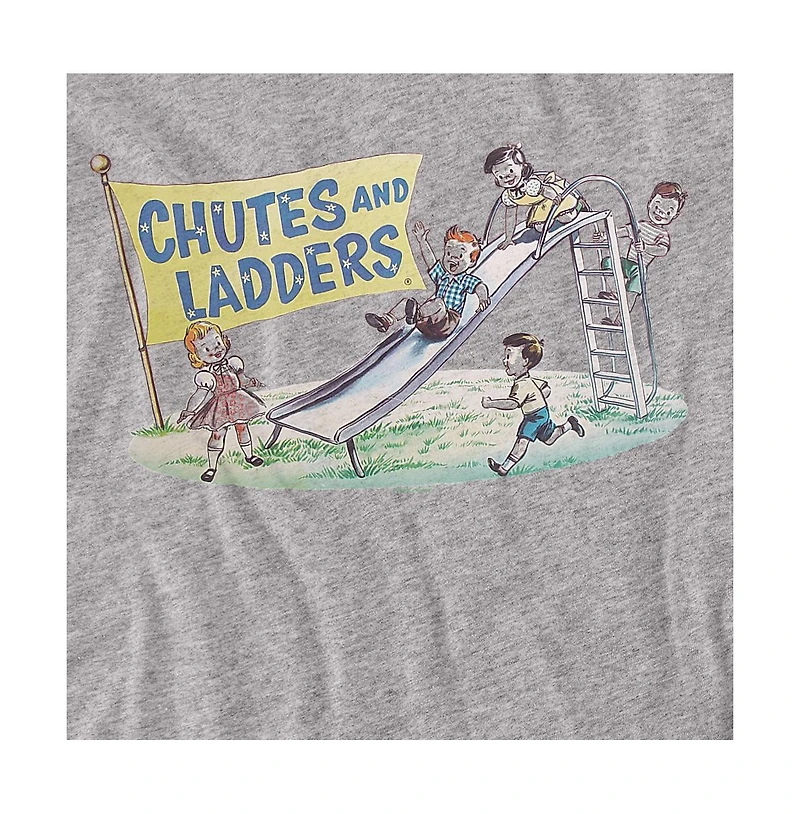 Logovision Men's Chutes And Ladders Old School T-Shirt