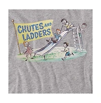 Logovision Men's Chutes And Ladders Old School T-Shirt