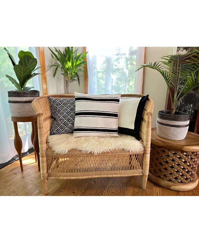 Mbare, Striped Sadza Pillow