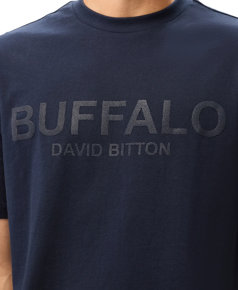 Buffalo David Bitton Men's Navi Graphic T-shirt