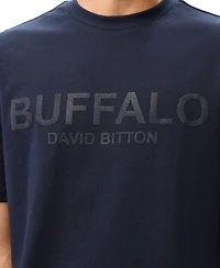Buffalo David Bitton Men's Navi Graphic T-shirt