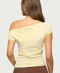 Edikted Women's Martah Off Shoulder Top