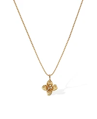 Rc Retro Chic Iris Blossom Pendant Neckalce