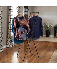 Household Essentials Valet Folding Clothes Rack