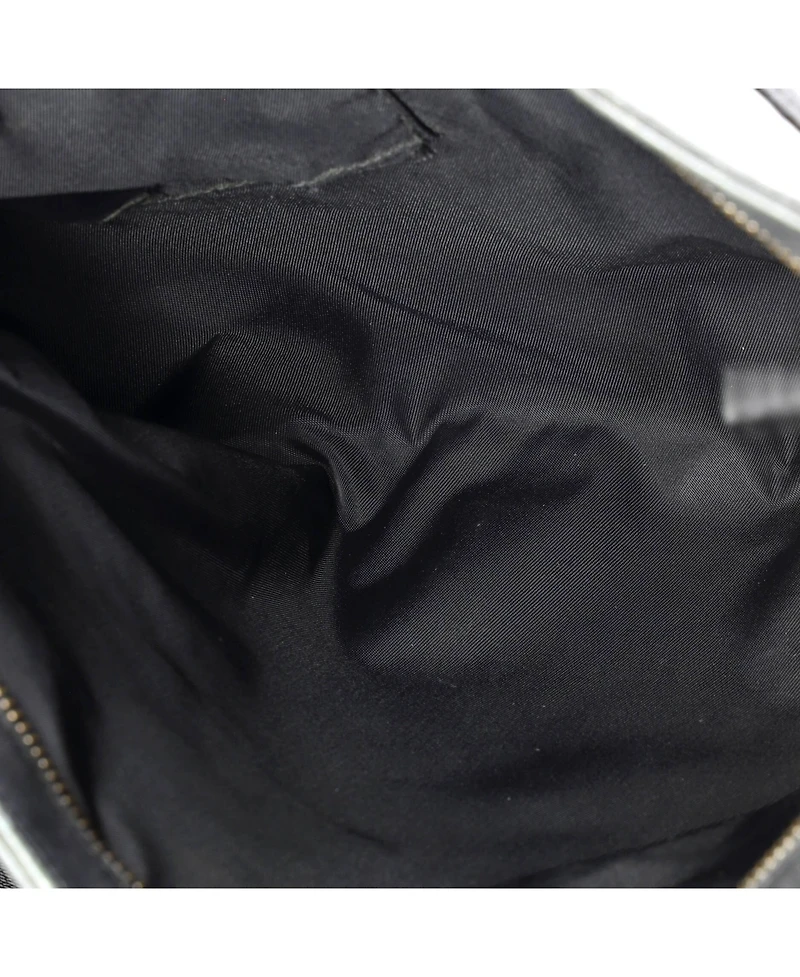 Pre-Owned Gucci Large Zip Top Messenger Bag Guccissima Leather