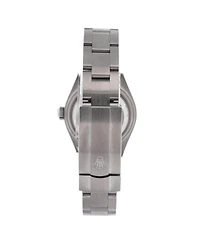 Pre-Owned Rolex Oyster Perpetual Beige Automatic Watch in Stainless Steel 28mm