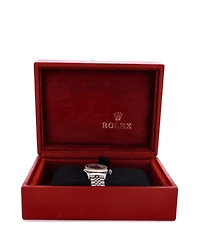 Pre-Owned Rolex Oyster Perpetual Datejust Automatic Watch in Stainless Steel and Gold with Diamond Markers 26mm