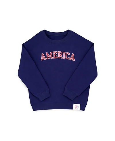 Bits & Bows Baby Unisex America Sweatshirt