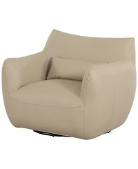 Versa 41" Leather Swivel Chair
