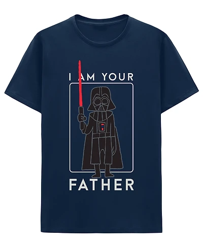 Hybrid Apparel Men's Star Wars Father Graphic T-Shirt