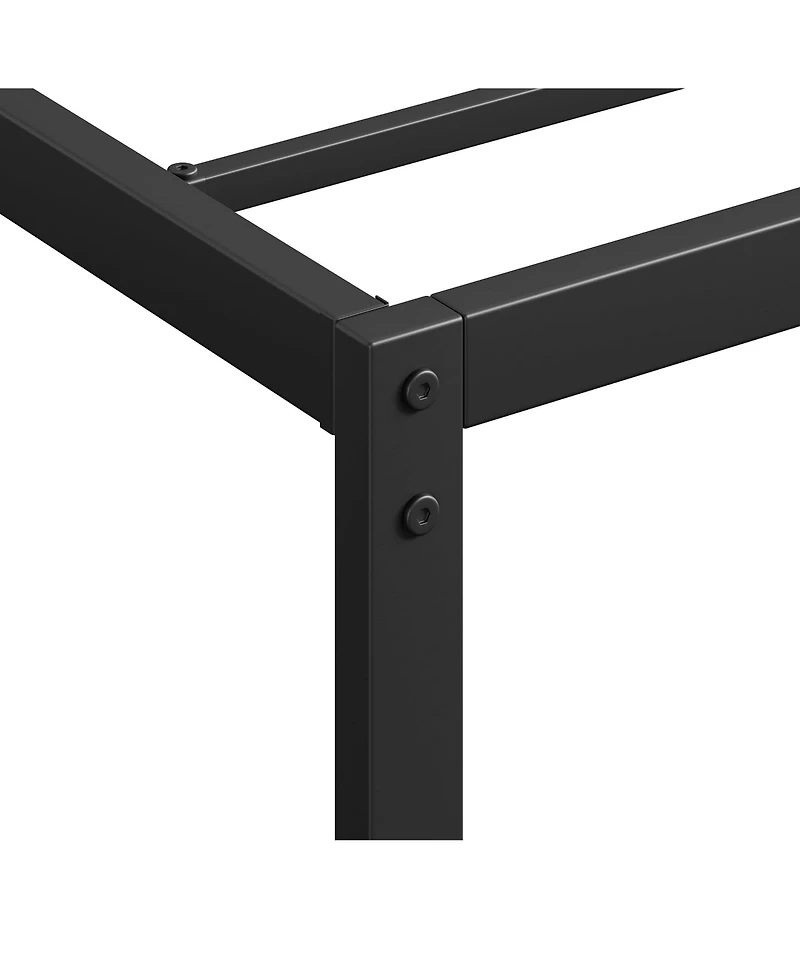 Homfan Metal Platform Bed Frame with Steel Slats