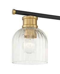 Stiffel Lana 40" Wide and Warm Brass 5-Light Bath Light