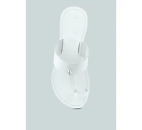 Womens Leona Thong Flat Sandals