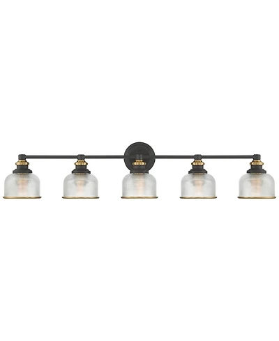 Possini Euro Design Possini Euro Poway 42 1/2"W and Glass 5-Light Bath Light