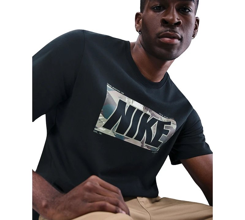 Nike Men's Short-Sleeve Cotton T-Shirt