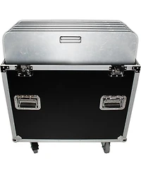 ProX Xs-6XBP2424 Ata-300 Style Flight Road Case with Casters, Holds 6 Pieces 24"x24" Aluminum Base Plates