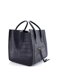Pre-Owned Celine Medium Phantom Bag Embossed Leather