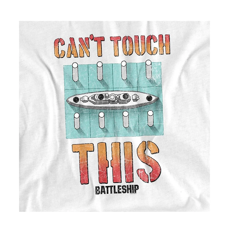 Logovision Men's Battleship Can't Touch This Ship T Shirt