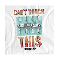 Logovision Men's Battleship Can't Touch This Ship T Shirt