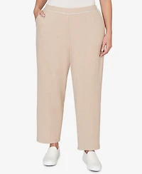 Alfred Dunner Plus Comfort & Joy Everyday Slant Pocket Average Length Pants
