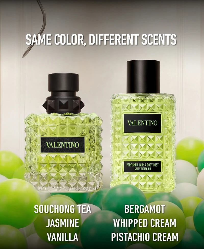 Valentino Born in Roma Salty Pistachio Hair and Body Mist, 3.3 oz.