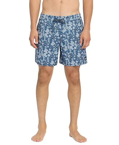 Quiksilver Men's Mix Volley Swim Trunks, 7" Inseam