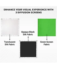Glow Butterfly Light Modifier Scrim Kit 8x8'