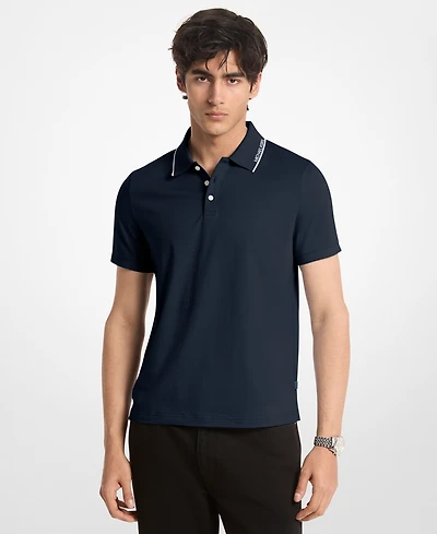 Michael Kors Men's Regular-Fit Pull-On Polo Shirt