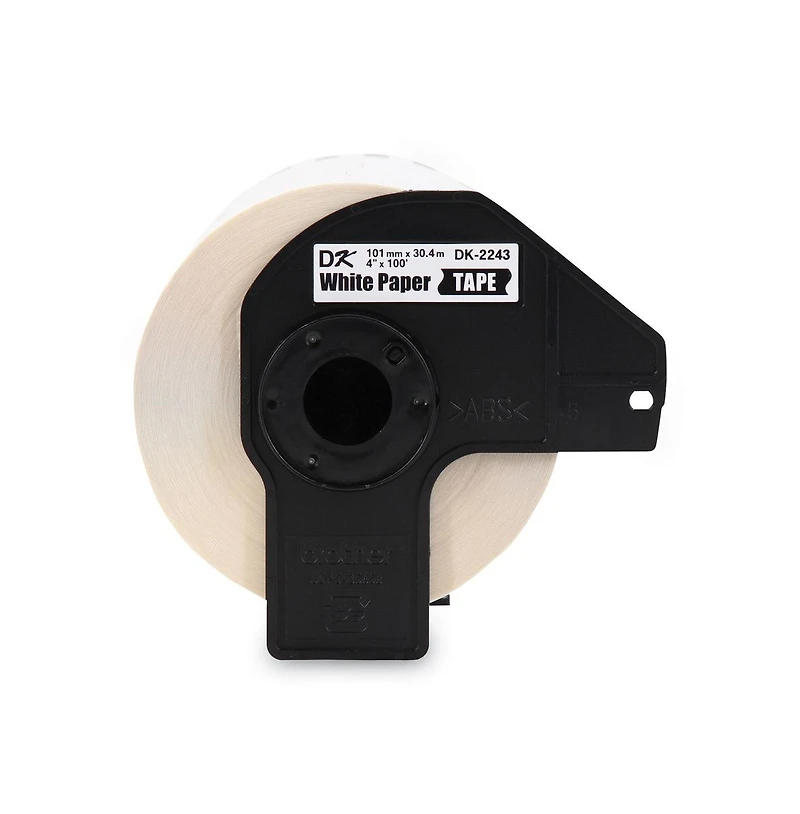Brother DK2243 4 Inch x 100 Feet Continuous Length Shipping Label Tape for Ql 1050 Printer
