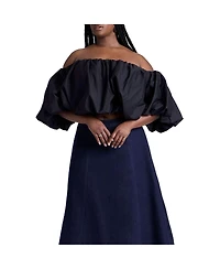 Eloquii Women's Plus Bubble Top