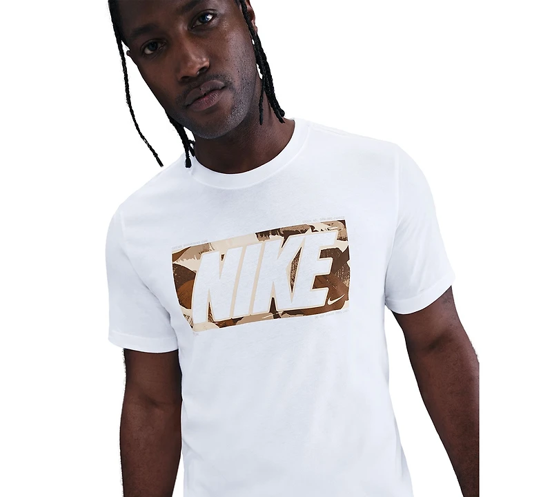 Nike Men's Short-Sleeve Cotton T-Shirt