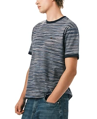 Buffalo David Bitton Men's Horizontal Stripe Pattern T-Shirt