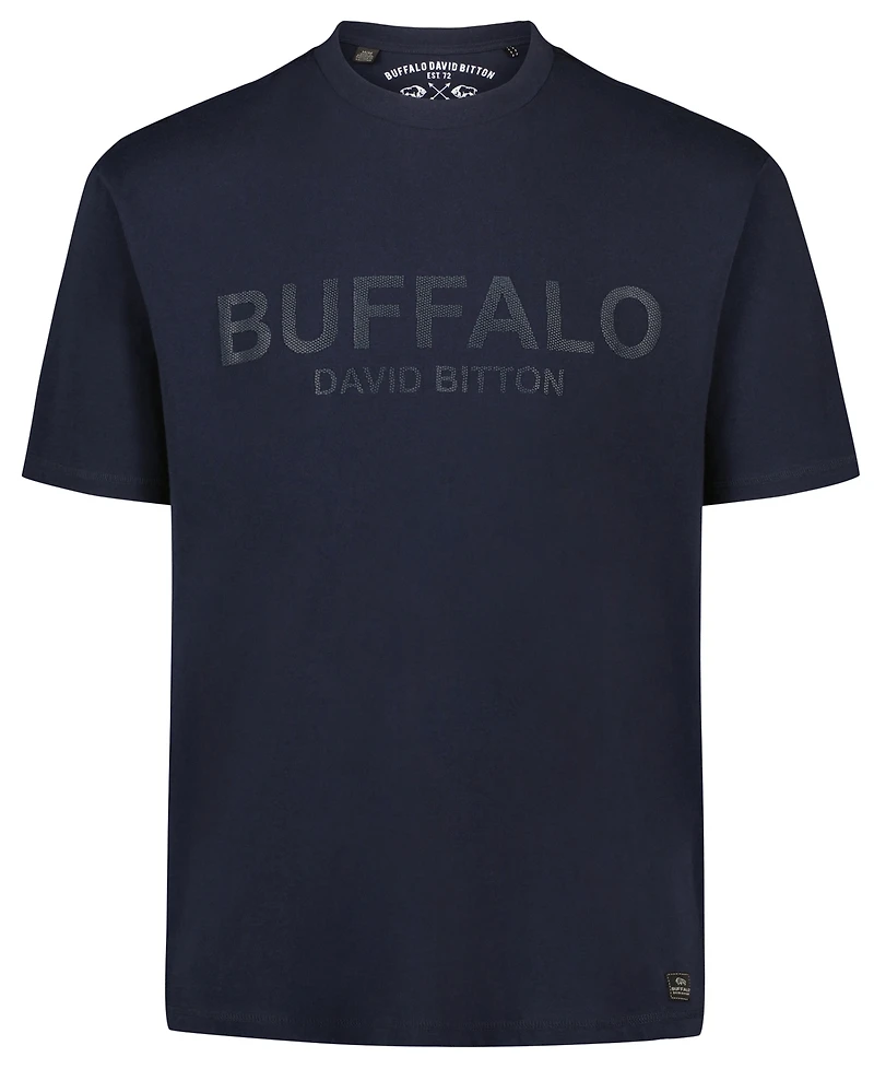 Buffalo David Bitton Men's Navi Graphic T-shirt