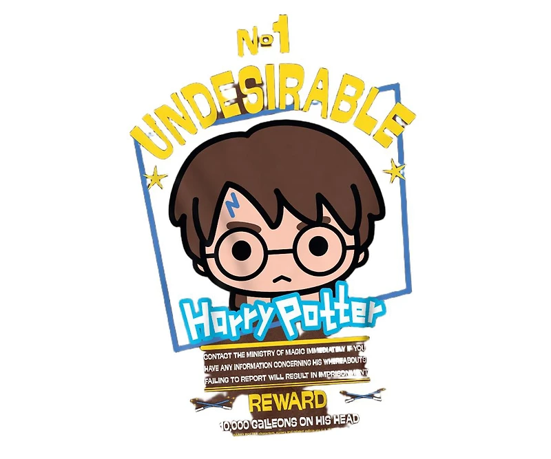 Harry Potter Men's Chibi No 1 Undesirable Poster T Shirt