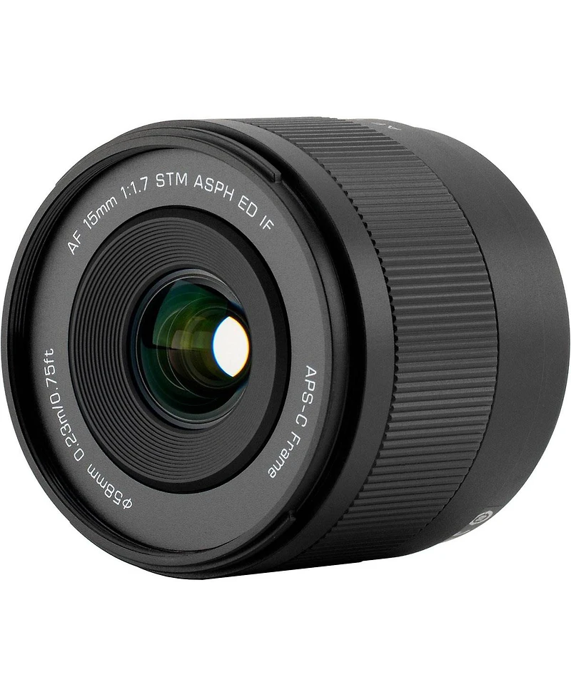 Viltrox 15mmf1.7 lens for Fuji Xf mount cameras