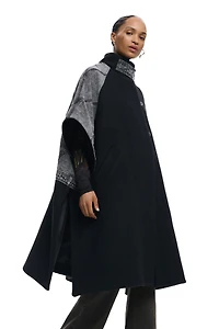 Desigual Women's Hybrid denim poncho