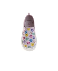 Sweethearts Girl Toddler's Adorable Hearts Slip-On Shoes