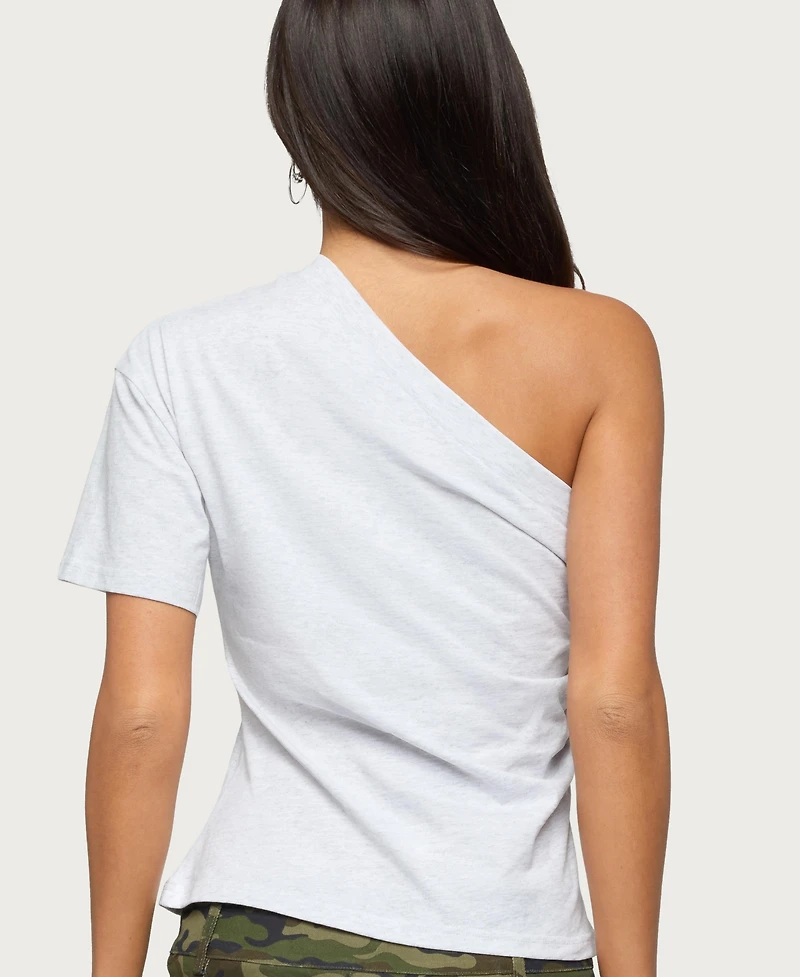 Edikted Women's Yurey Gathered One Shoulder Top