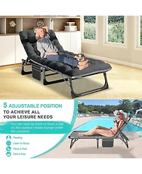 Aboron 4-in-1 Sunbathing Lounge Chair