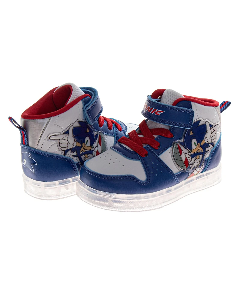 Sonic The Hedgehog Big Boys Comfortable Casuals Sneaker