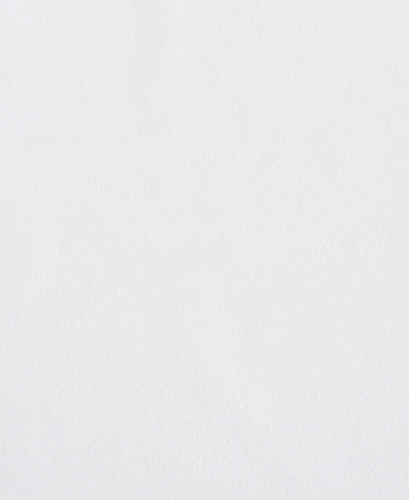 Tommy Hilfiger Essentials 300-Thread Count Solid Cotton Percale Fitted Sheet