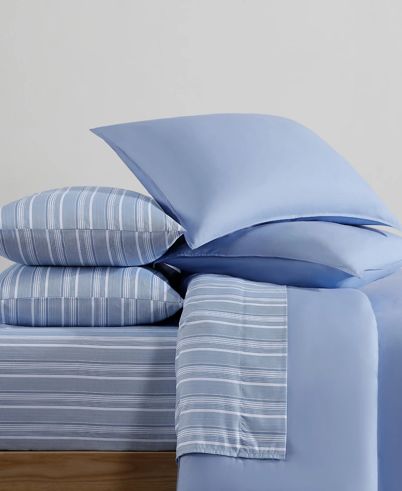 Tommy Hilfiger Core Solid Washed Microfiber -Pc. Comforter Set