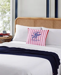 Tommy Hilfiger Beachfront Stripe Cotton Decorative Pillow