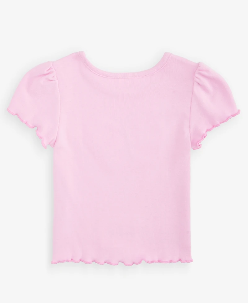 Epic Threads Toddler Girls' 12M-5T Butterfly Elevated Ribbed T-Shirt, Macy's Exclusive