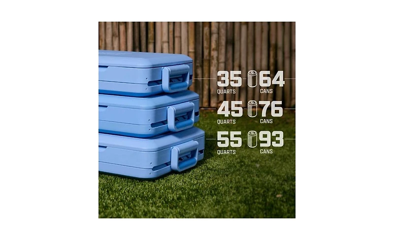Coleman Snap 'N Go 35-Quart Collapsible Hard Cooler