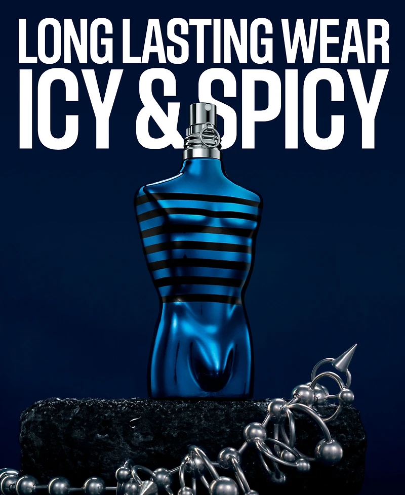 Jean Paul Gaultier Le Male in Blue Limited Edition Eau de Parfum Spray, 4.2 oz.