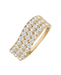 Macy's 3-Piece Lab Grown Diamond Ring Set (1 ct. t.w.) in 14k Yellow Gold