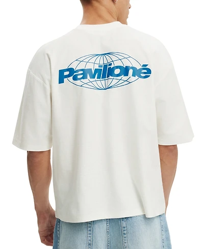 Cotton On Men's Cropped Modern-Fit Graphic T-Shirt