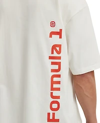 Cotton On Men's Cropped Modern-Fit License T-Shirt
